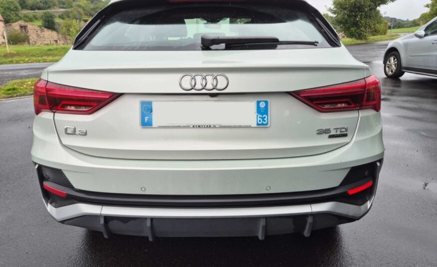 Audi Q3 Sportback II 35 TDI 150ch S Line Quattro S Tronic 7 Caméra